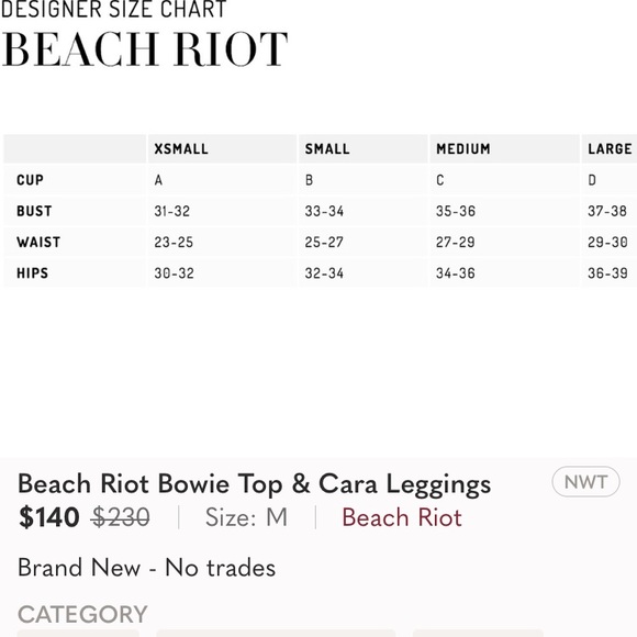 Beach Riot Bandier Bowie Navy Star Top - Picture 11 of 11